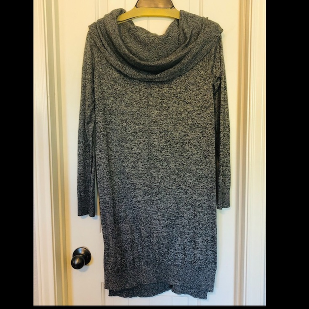 Express cowl neck sweater dress